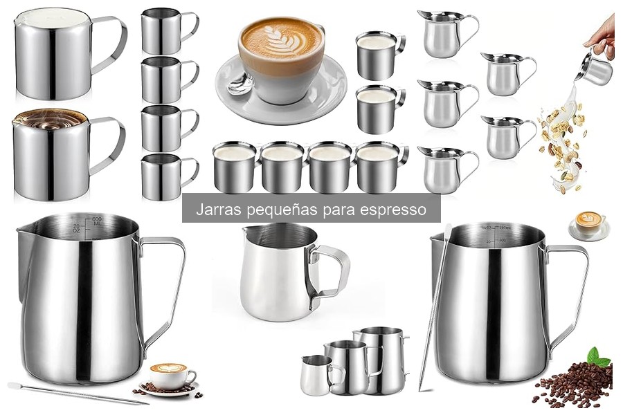 Mejores jarras pequeñas para espresso en 2024: Comparativa