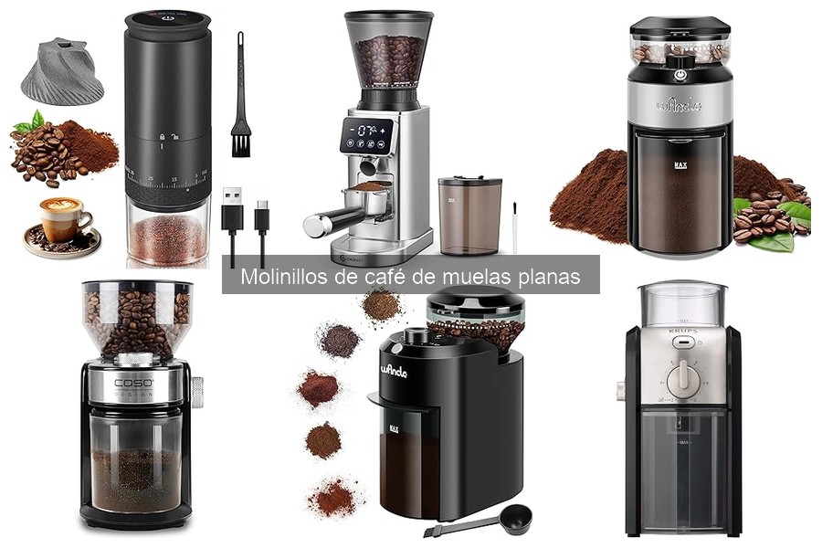 Mejores lugares para comprar molinillos de café de muelas planas
