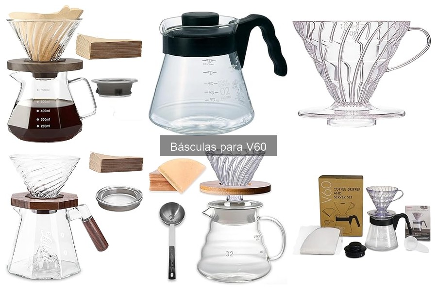 Mejores marcas de básculas para V60 en 2023