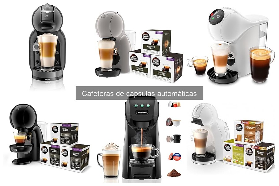 Mejores marcas de cafeteras de cápsulas automáticas en 2023