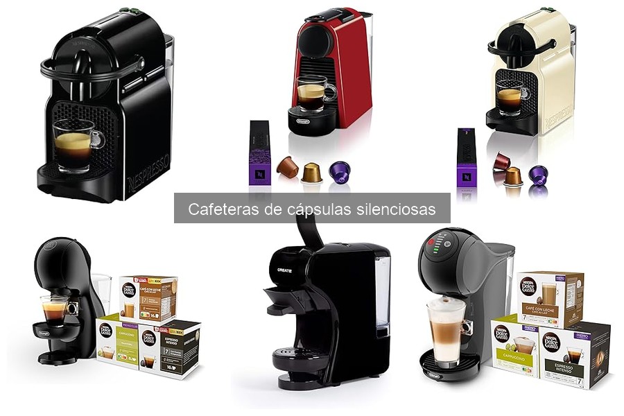 Mejores marcas de cafeteras de cápsulas silenciosas 2023