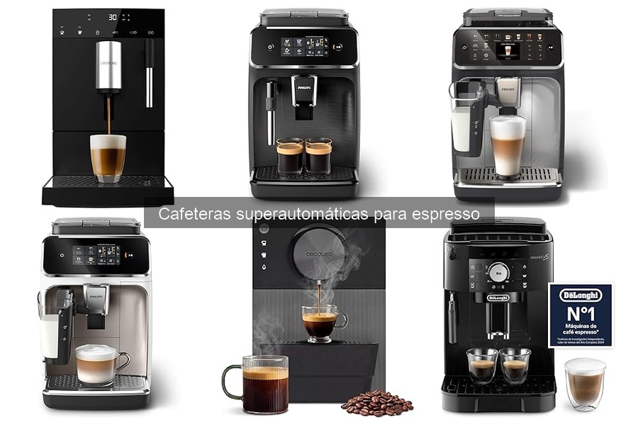 Mejores marcas de cafeteras superautomáticas para espresso