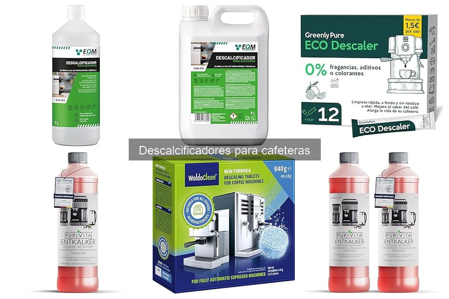 Mejores marcas de descalcificadores para cafeteras