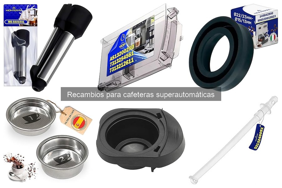 Mejores marcas de recambios para cafeteras superautomáticas