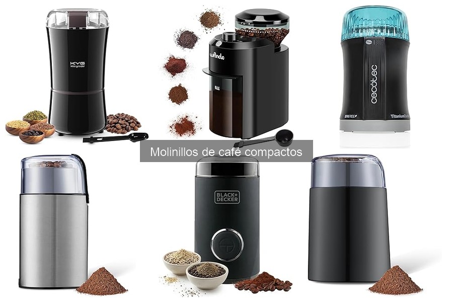 Mejores molinillos de café compactos para espresso en 2023