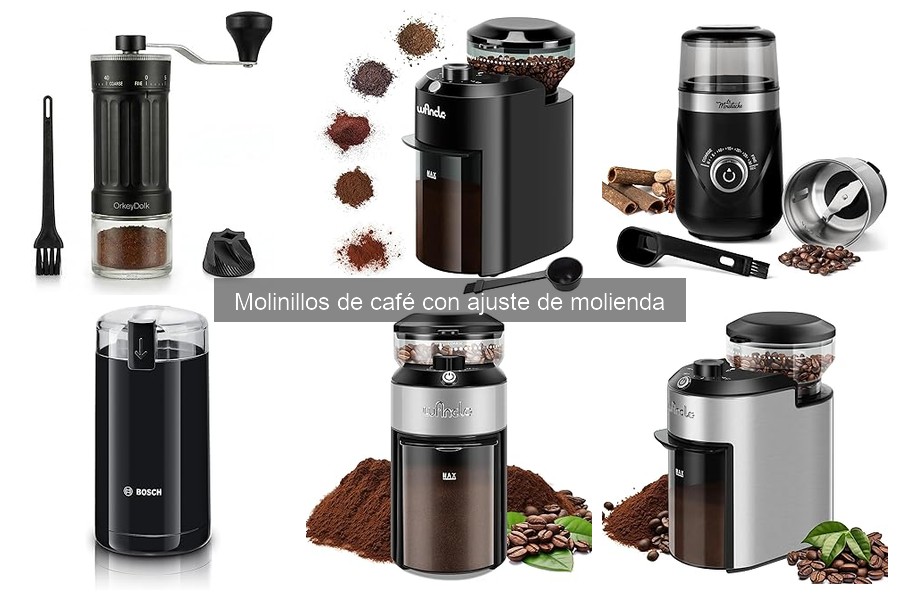 Mejores molinillos de café con ajuste de molienda para baristas