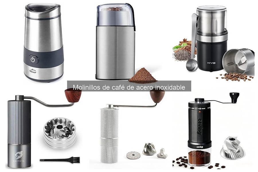 Mejores molinillos de café de acero inoxidable para baristas