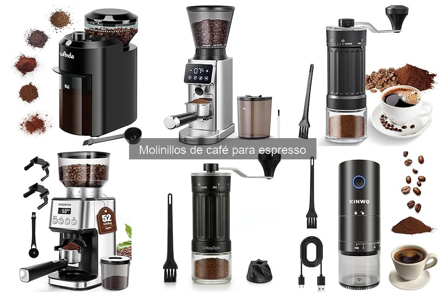 Mejores molinillos de café para espresso para principiantes