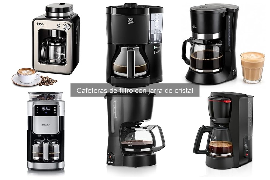 Mejores ofertas en cafeteras de filtro con jarra de cristal