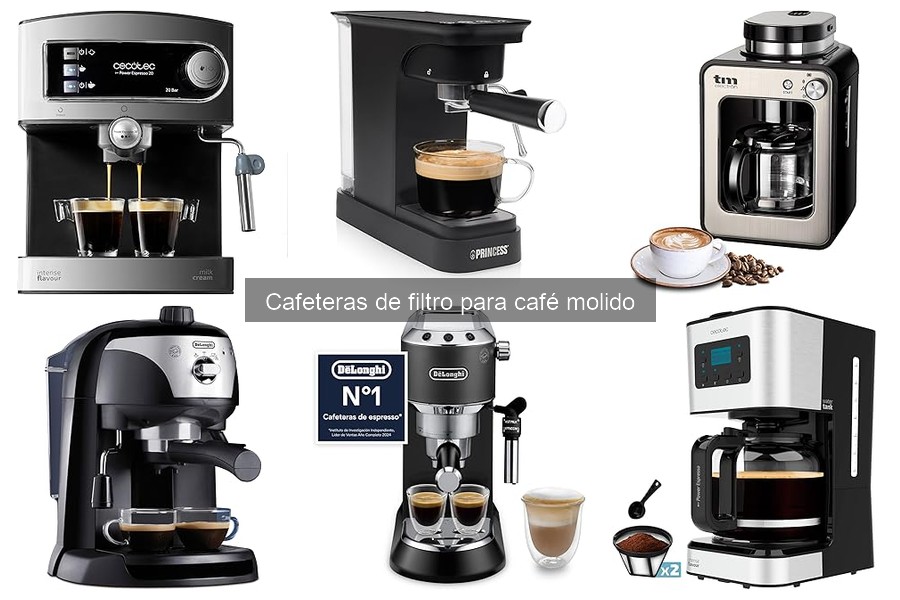 Mejores ofertas y descuentos en cafeteras de filtro