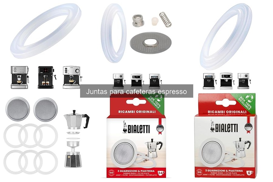 Mejores ofertas y precios de juntas para cafeteras espresso