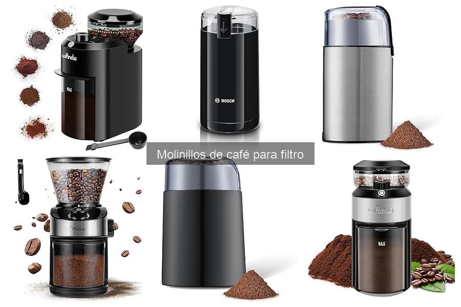 Mejores ofertas y precios de molinillos de café para filtro