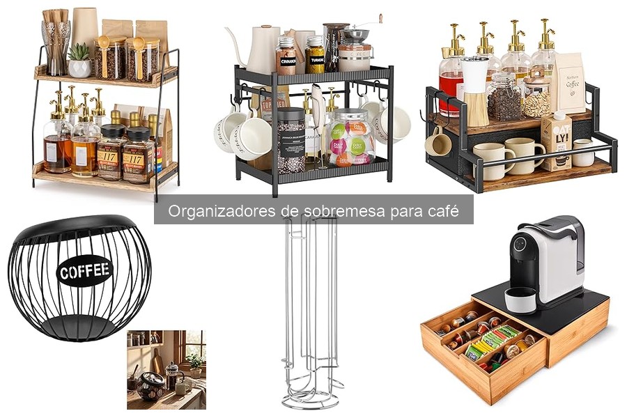 Mejores organizadores de sobremesa para café en 2023