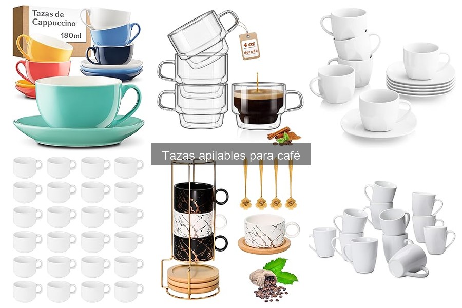 Mejores tazas apilables para espacios pequeños en 2023