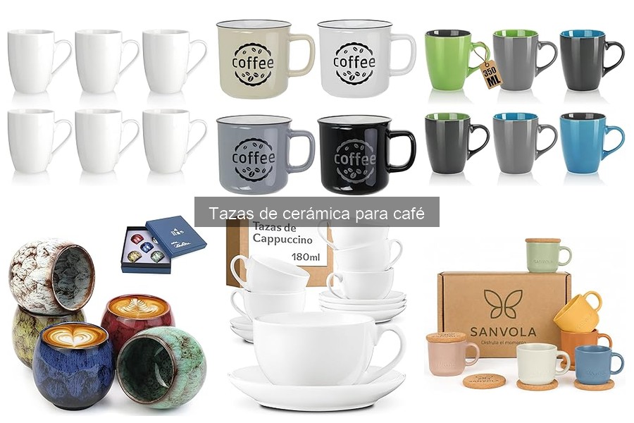 Mejores tazas de cerámica para café en 2023: comparativa