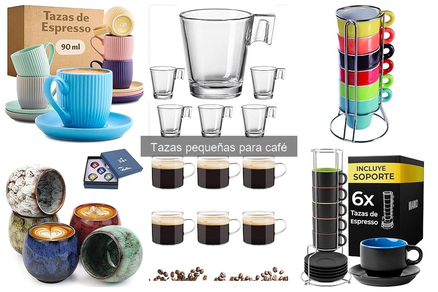 Mejores tazas pequeñas para café: diseño y funcionalidad
