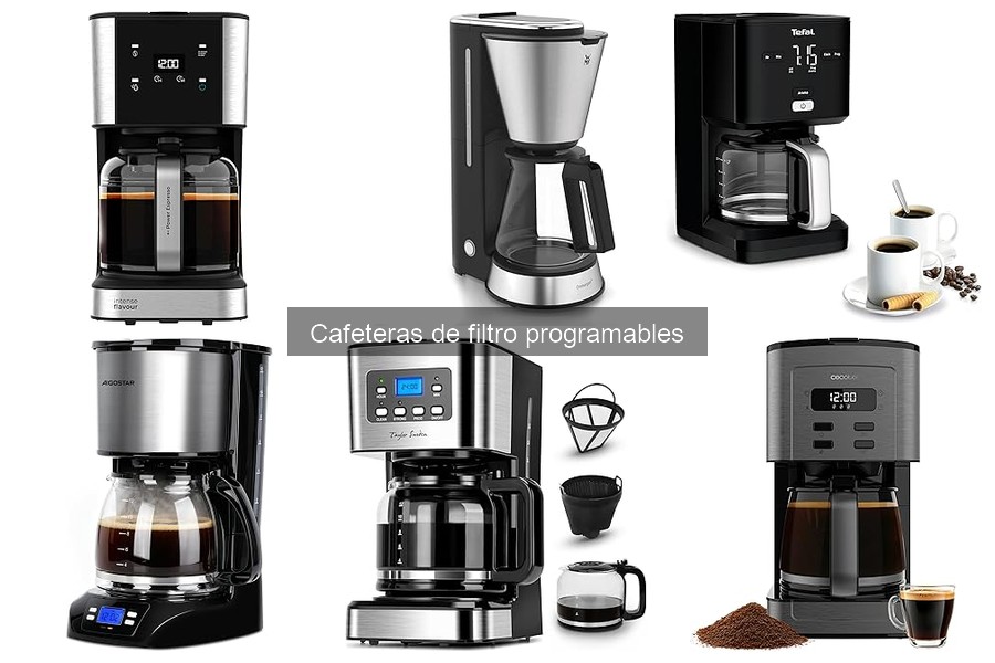 Mejores tiendas para comprar cafeteras de filtro programables