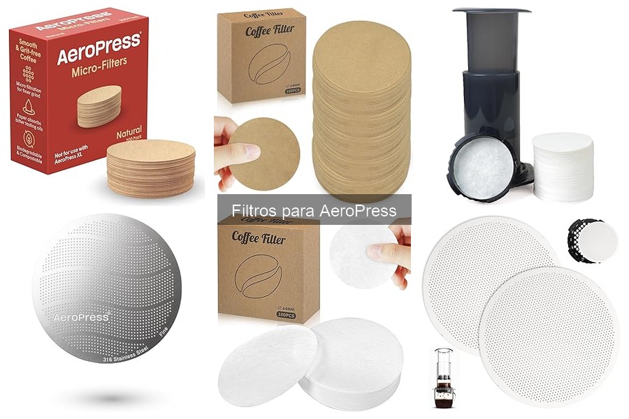 Mejores tiendas para comprar filtros para AeroPress