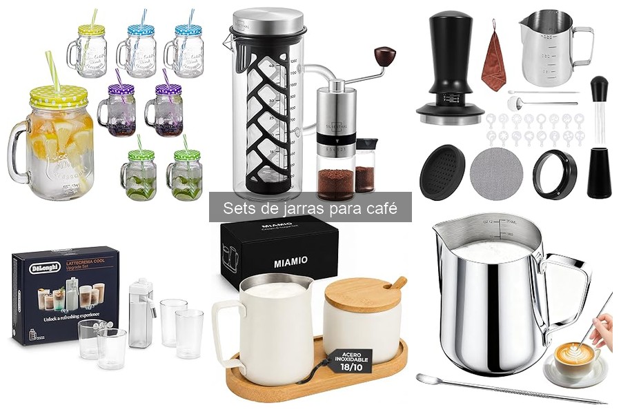 Mejores tiendas para comprar sets de jarras para café