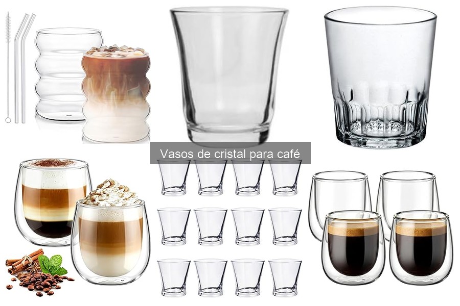 Mejores vasos de cristal para café: guía de compra 2023