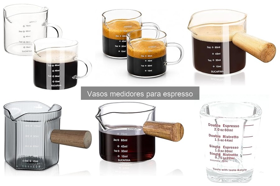 Mejores vasos medidores para espresso en 2023