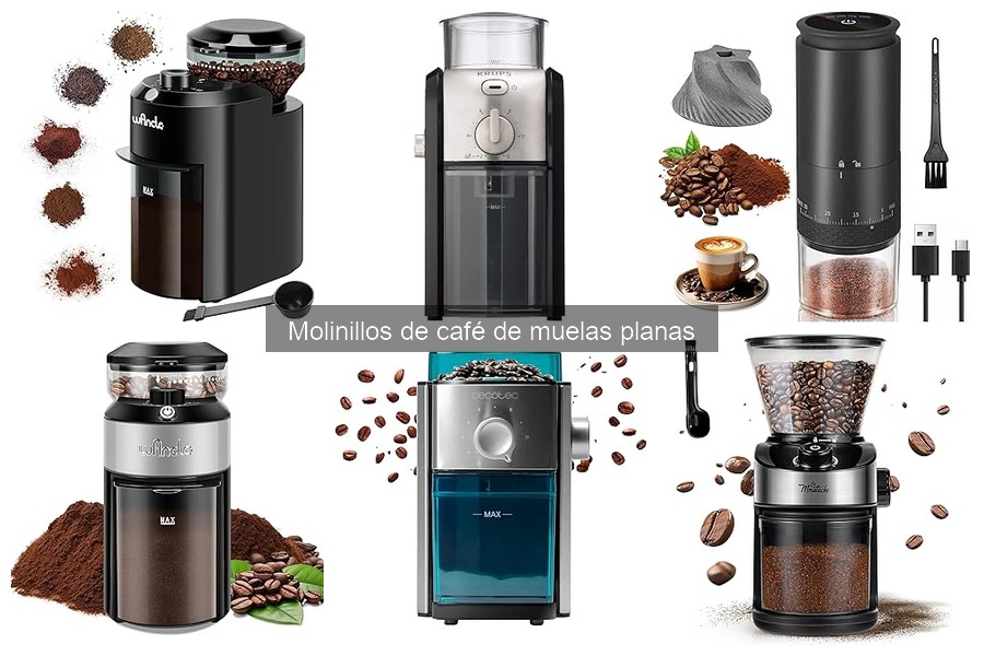 Mitos sobre molinillos de café de muelas planas desmentidos