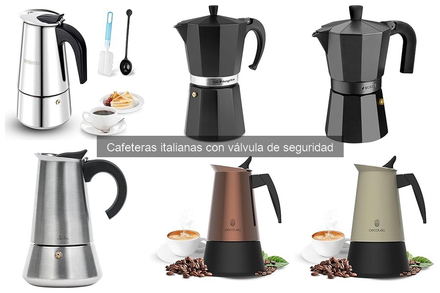 Mitos y realidades sobre las cafeteras italianas con válvula de seguridad