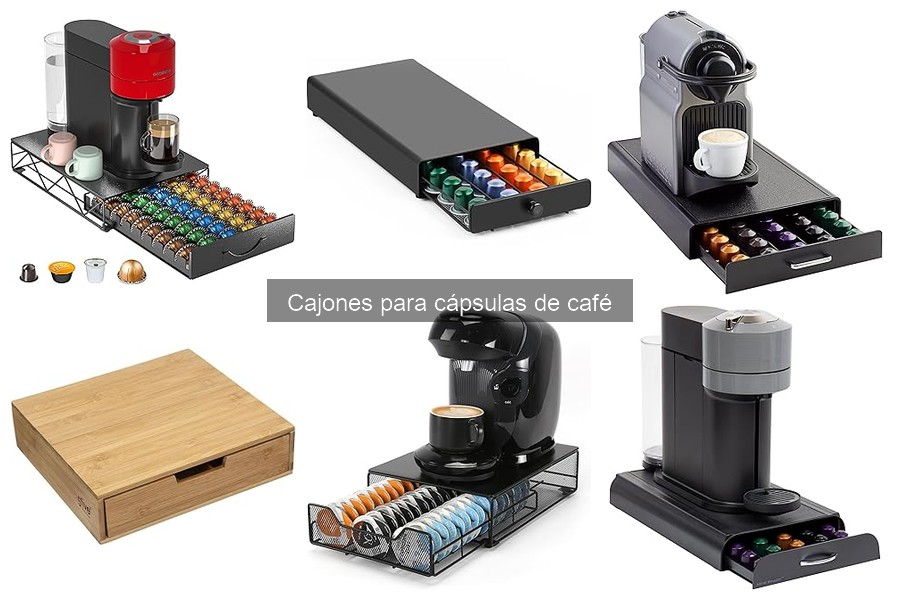 Montaje Fácil de Cajón para Cápsulas de Café en Casa