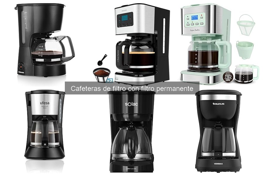 Ofertas en cafeteras de filtro con filtro permanente