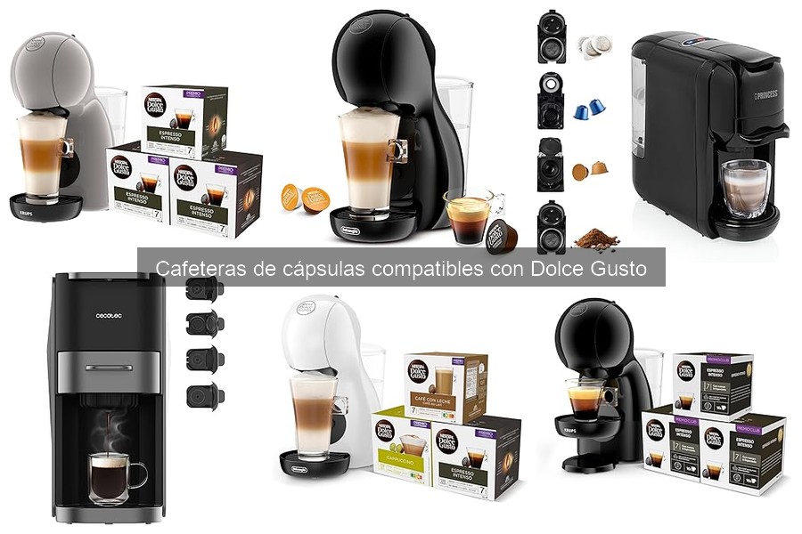 Ofertas y Descuentos en Cafeteras Compatibles Dolce Gusto