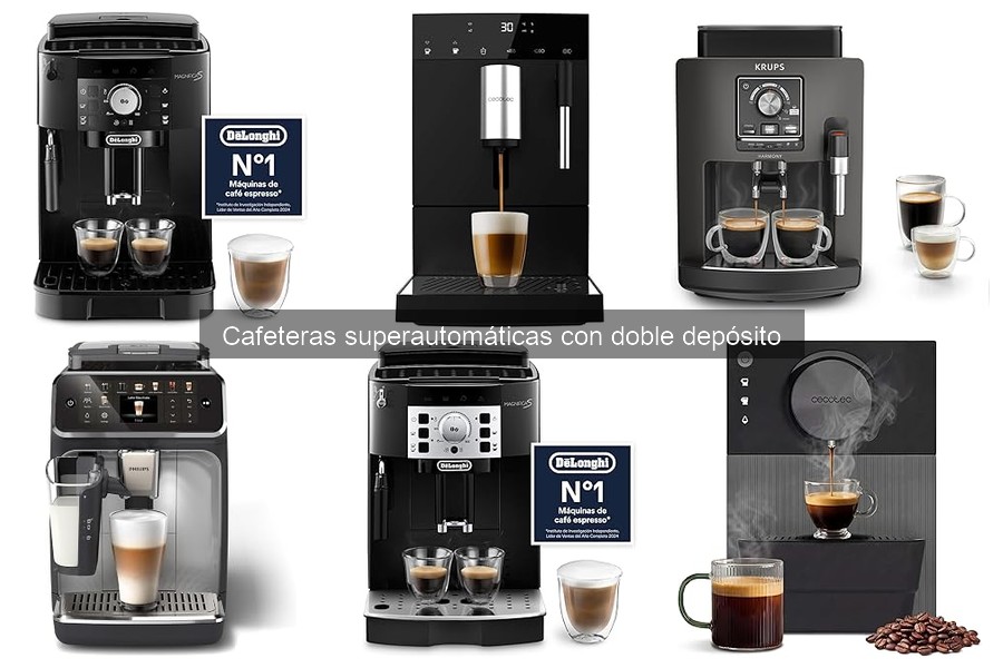 Ofertas y Descuentos en Cafeteras Superautomáticas con Doble Depósito