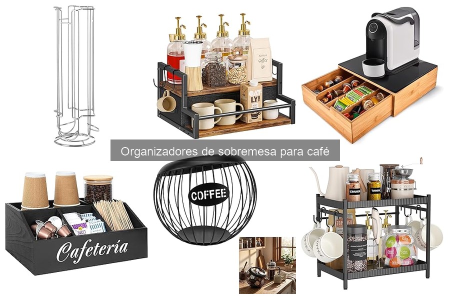 Ofertas y Descuentos en Organizadores de Sobremesa para Café