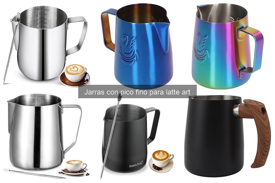 Ofertas y precios de jarras con pico fino para latte art