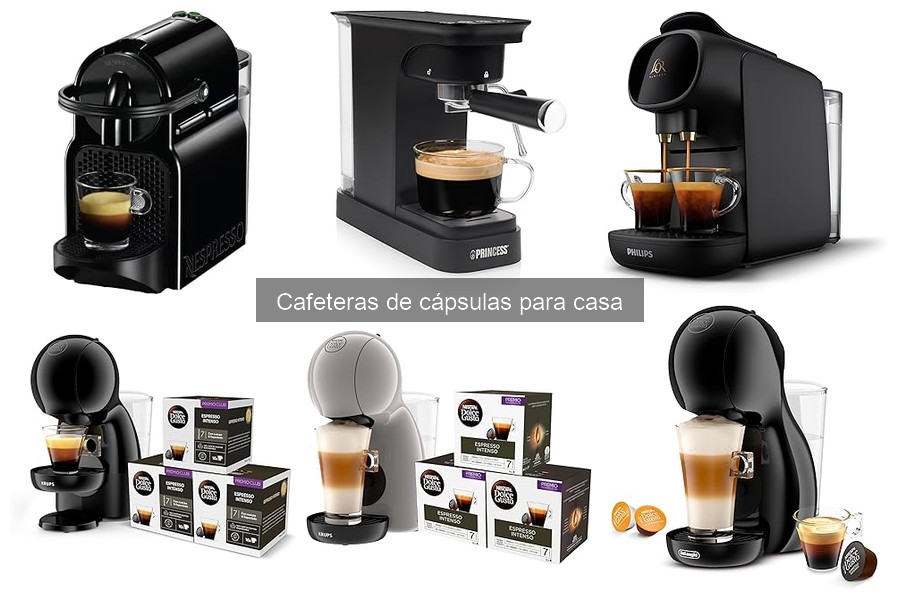 Opiniones de usuarios sobre cafeteras de cápsulas