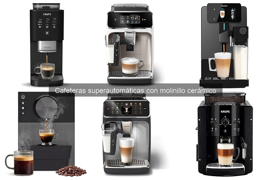 Opiniones de usuarios sobre cafeteras superautomáticas con molinillo cerámico