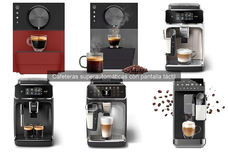 Opiniones deUsuarios sobre Cafeteras Superautomáticas Táctiles