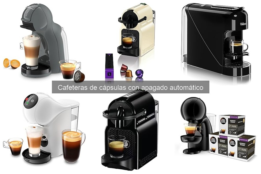 Opiniones sobre cafeteras de cápsulas con apagado automático