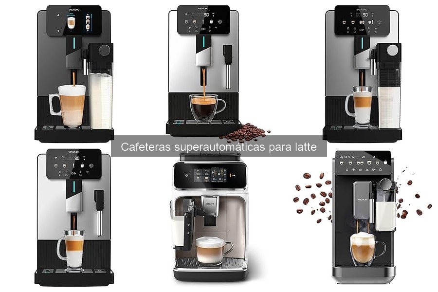Opiniones sobre cafeteras superautomáticas para latte