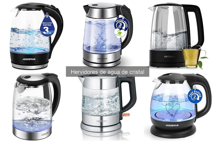 Opiniones sobre hervidores de agua de cristal: ¿valen la pena?