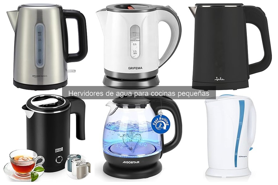 Opiniones sobre hervidores de agua pequeños: ¡Descubre aquí!