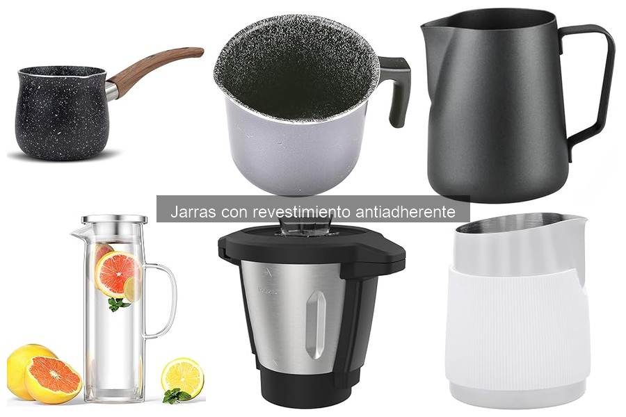Opiniones sobre jarras con revestimiento antiadherente