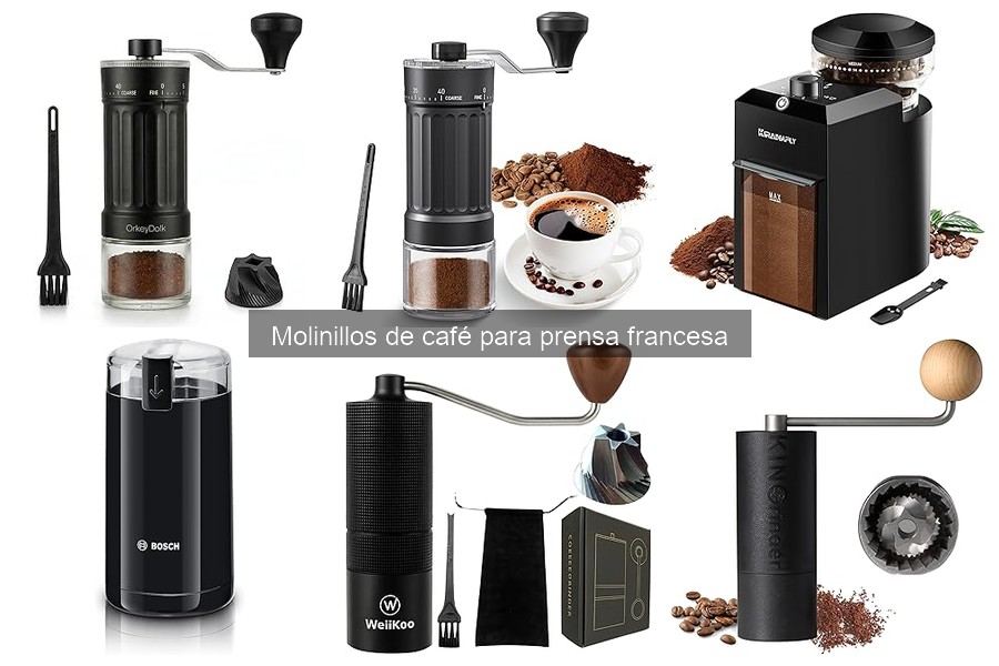 Opiniones sobre los Mejores Molinillos de Café para Prensa Francesa
