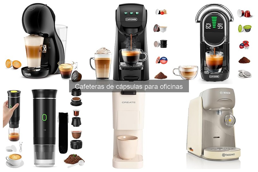 Optimiza el uso de café en tu oficina con cafeteras de cápsulas