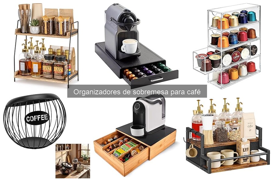 Organizadores de sobremesa para café: Mejora tu experiencia