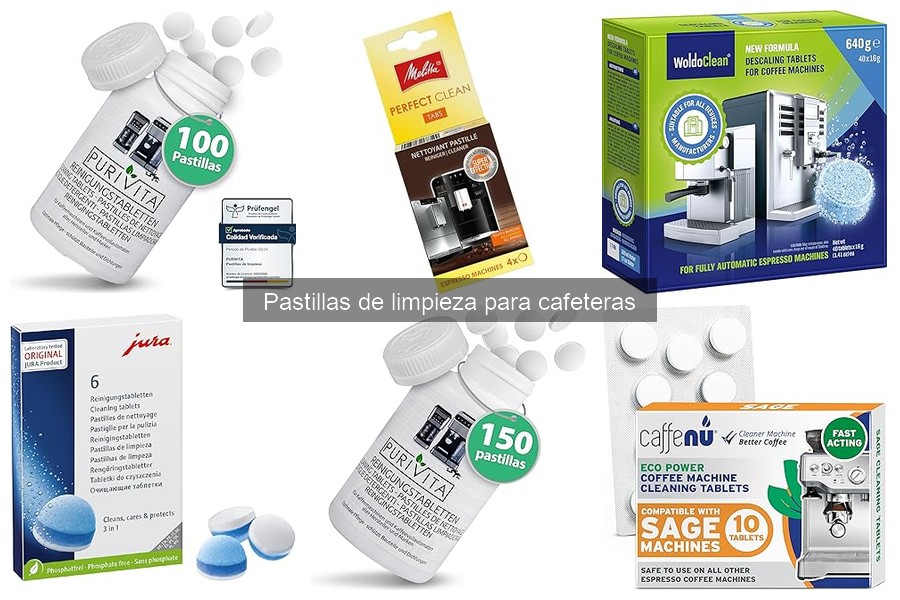 Pastillas de limpieza para cafeteras: ¿Qué son y por qué usarlas?