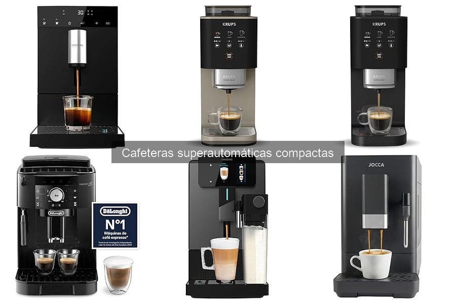 Precio promedio de cafeteras superautomáticas compactas