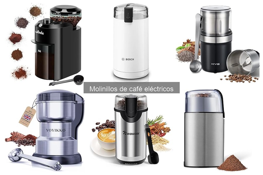 Precio promedio de molinillos de café eléctricos en 2023
