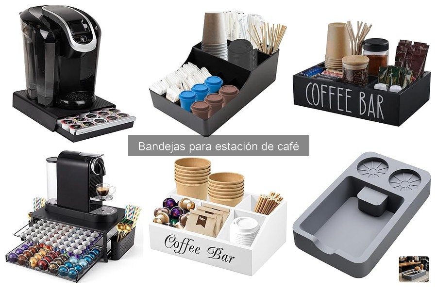 Precios de bandejas para estación de café: ¿cuánto gastar?