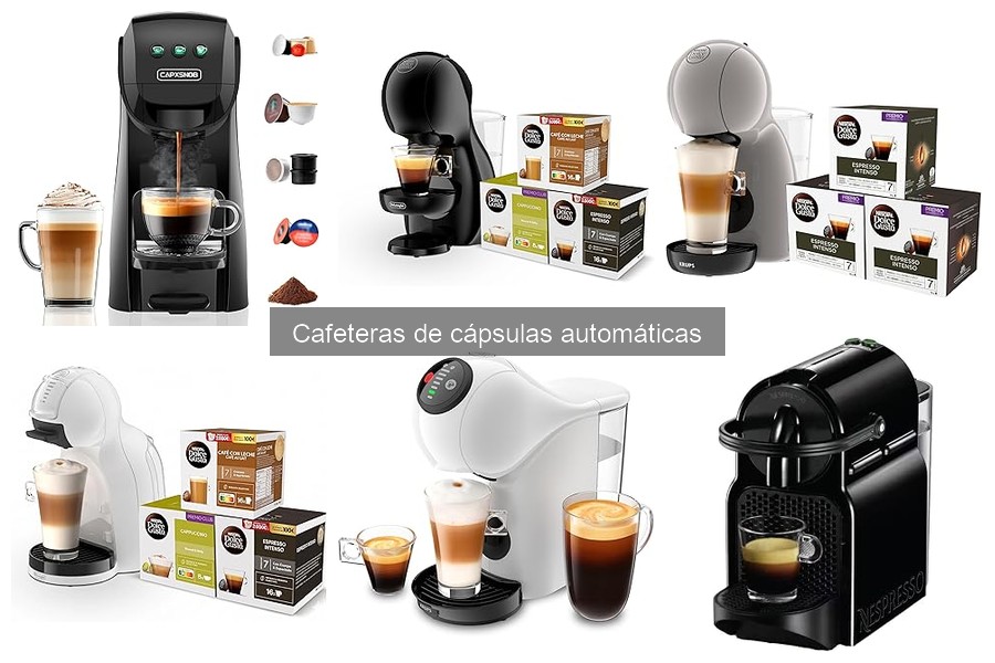 Precios de cafeteras de cápsulas automáticas y dónde comprarlas