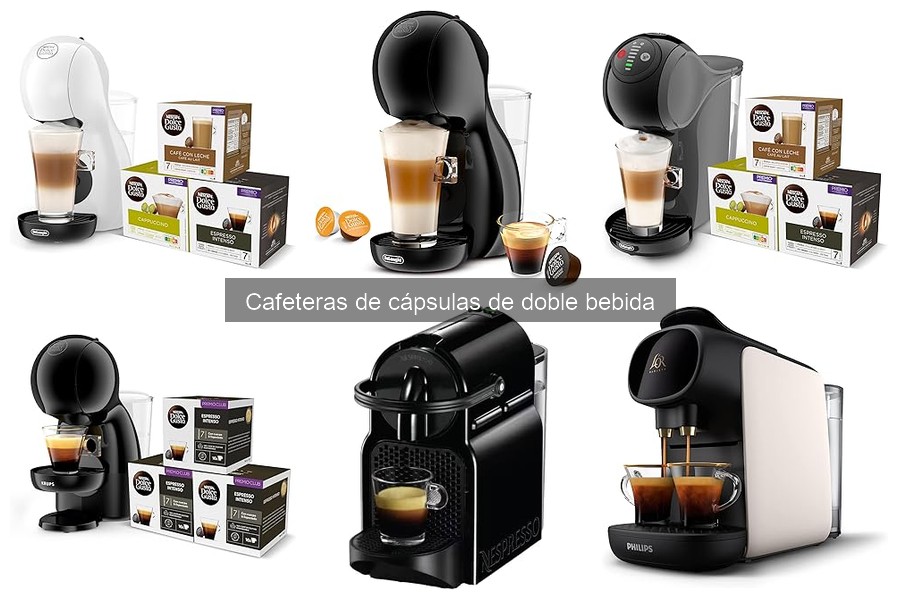 Precios de Cafeteras de Cápsulas de Doble Bebida en 2023